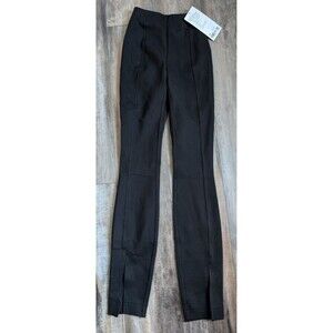 NWT Lululemon Stretch Knit High-Rise Pull-On Pant *Regular Black Women's XXS NEW